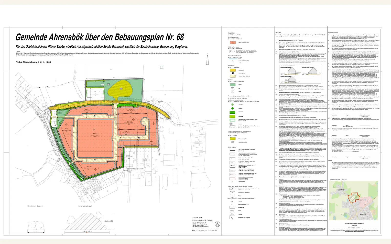 Städtebau Ahrensbök – B-Plan 68
